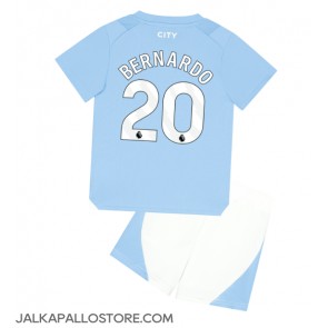 Manchester City Bernardo Silva #20 Kotipaita Lapsille 2023-24 Lyhythihainen (+ shortsit)